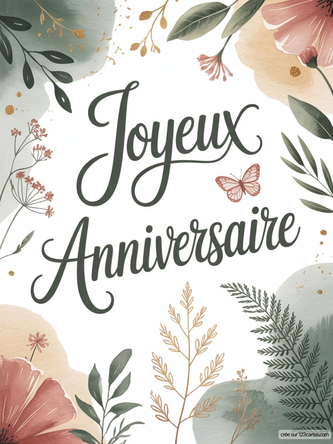 Carte Anniversaire Femme Nature 11
