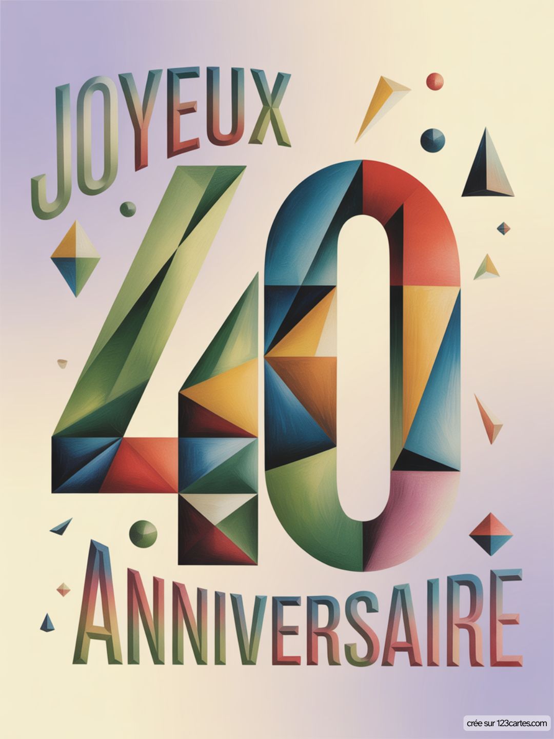 Carte Anniversaire Homme 40 Ans 01