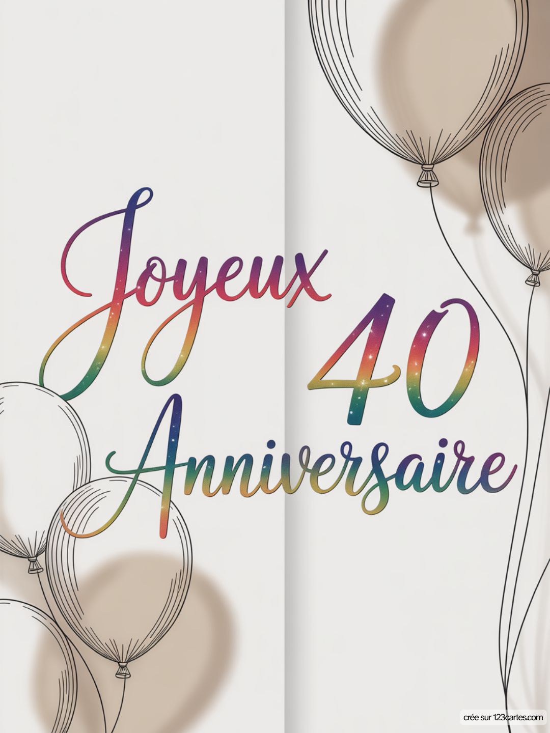 Carte Anniversaire Homme 40 Ans 07