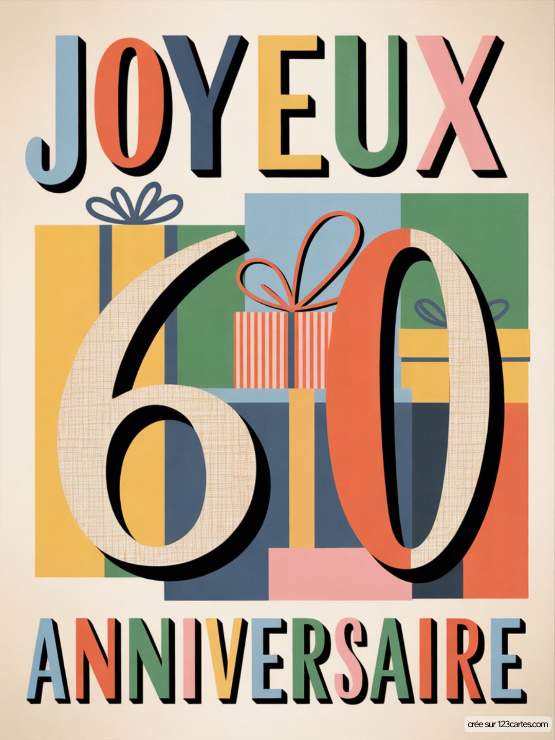 Carte Anniversaire Homme 60 Ans 01