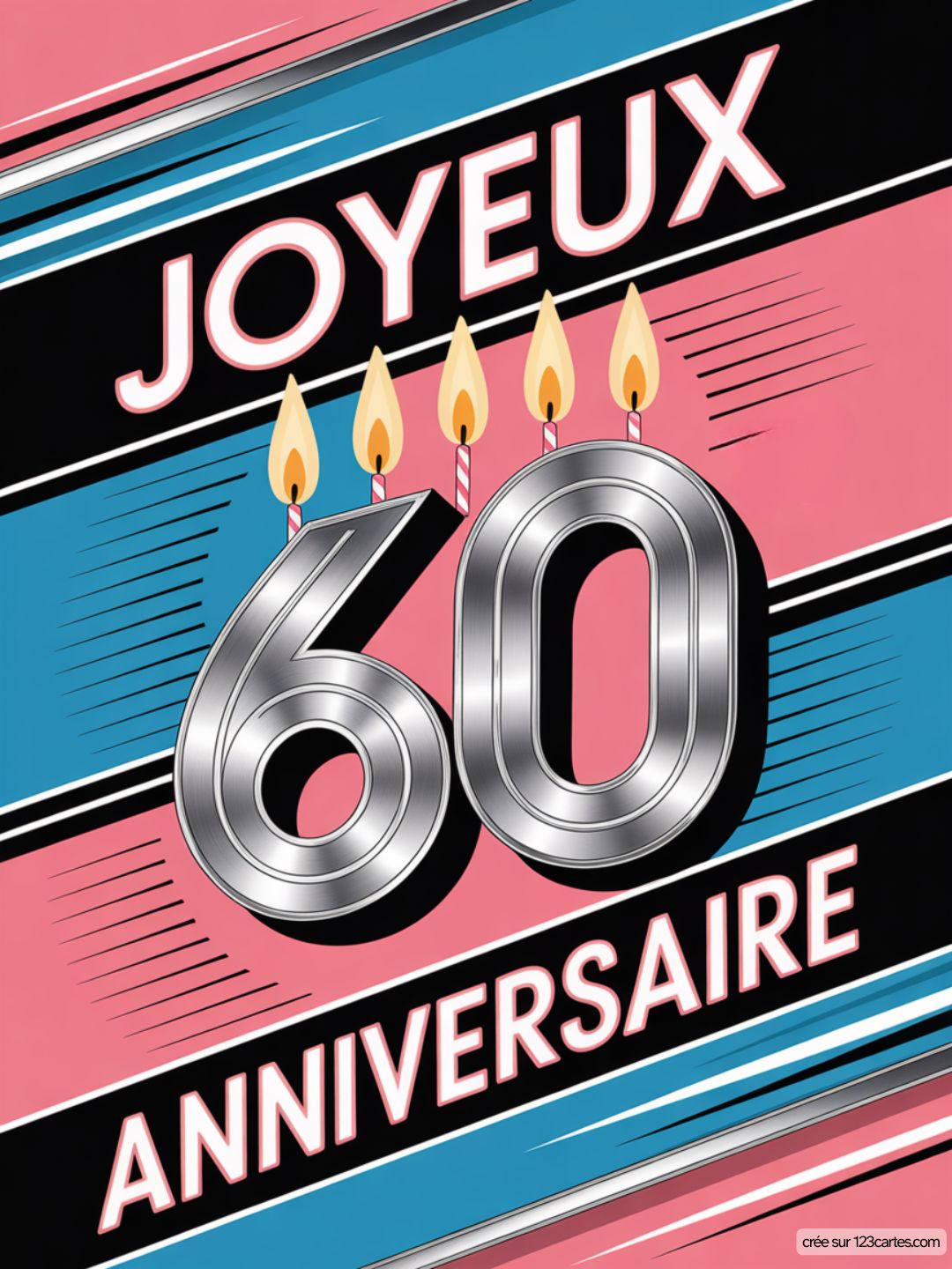 Carte Anniversaire Homme 60 Ans 02