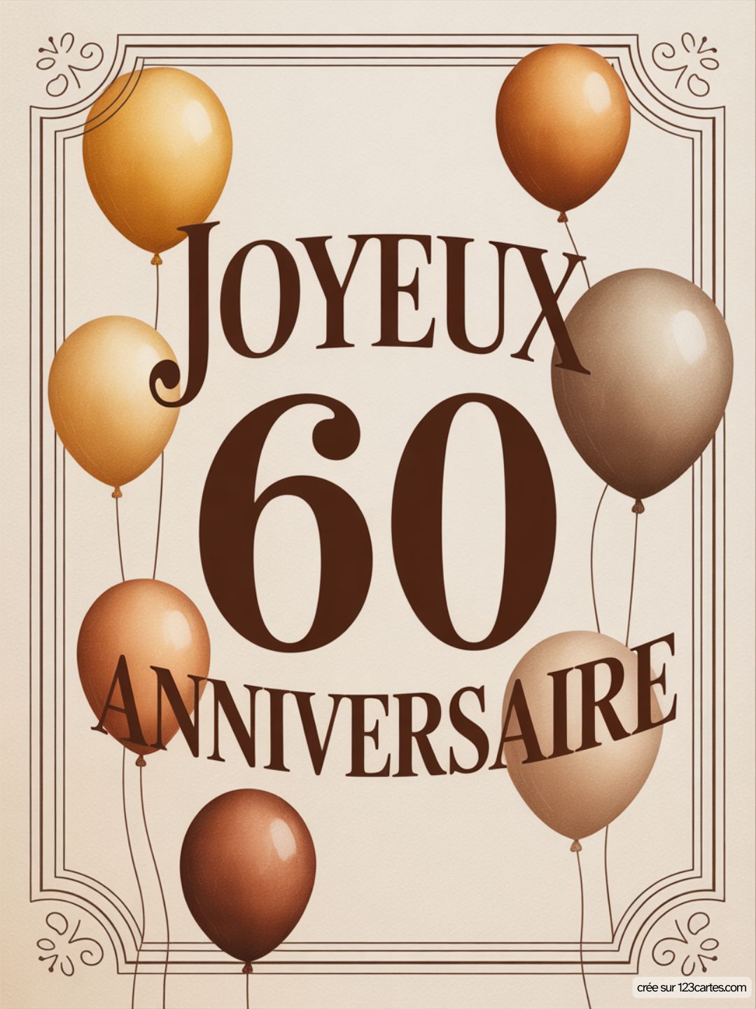 Carte Anniversaire Homme 60 Ans 06