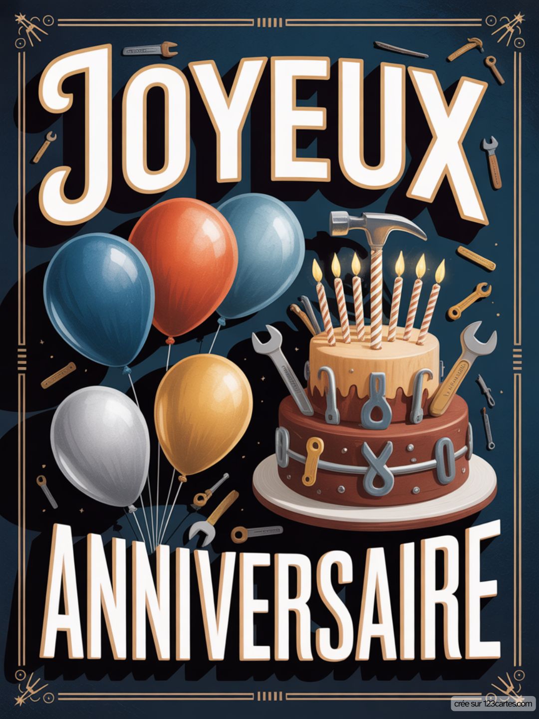 Carte Anniversaire Homme Bricolage 06