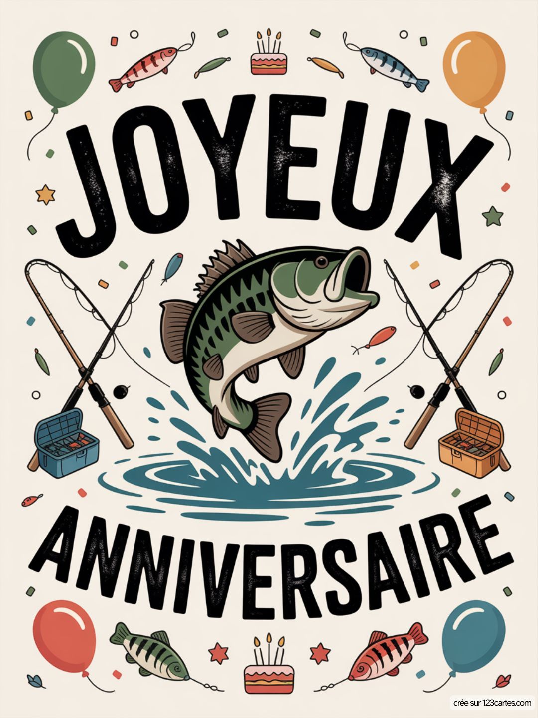 Carte Anniversaire Homme Pecheur 04