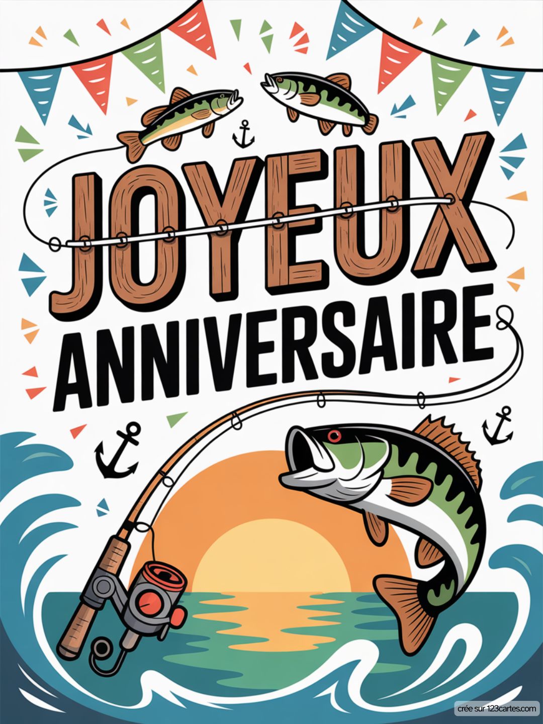 Carte Anniversaire Homme Pecheur 10