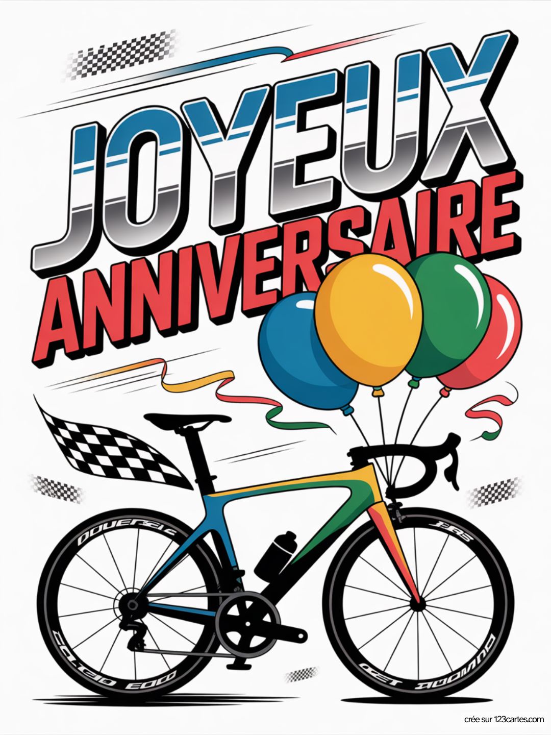 Carte Anniversaire Homme Velo 11