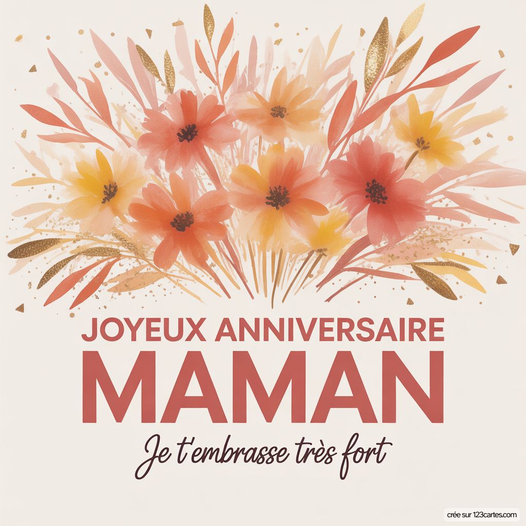 Joyeux Anniversaire Maman Texte