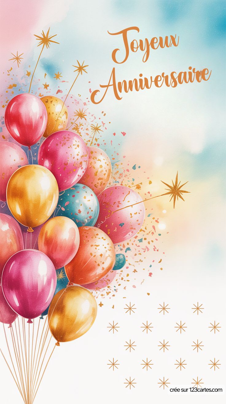 Joyeux Anniversaire Par Sms Gratuit