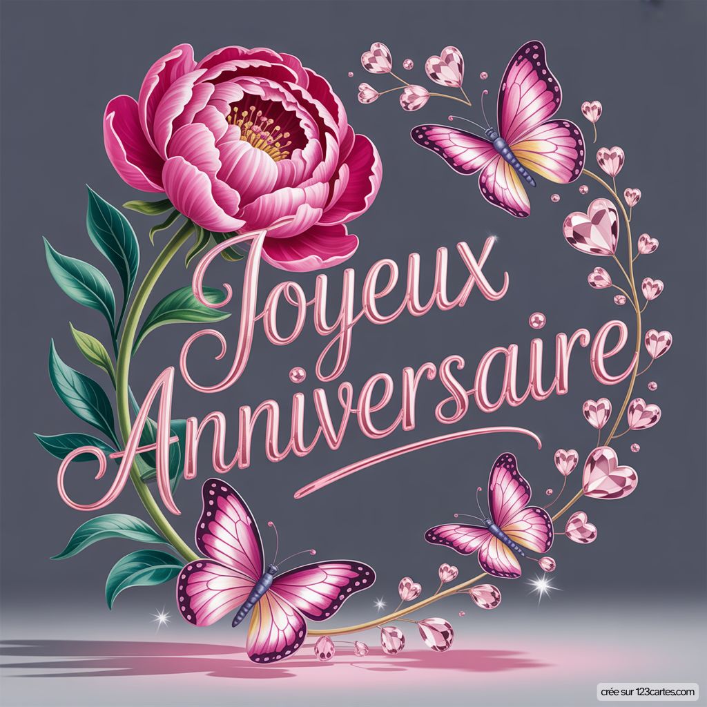 Carte Anniversaire Femme