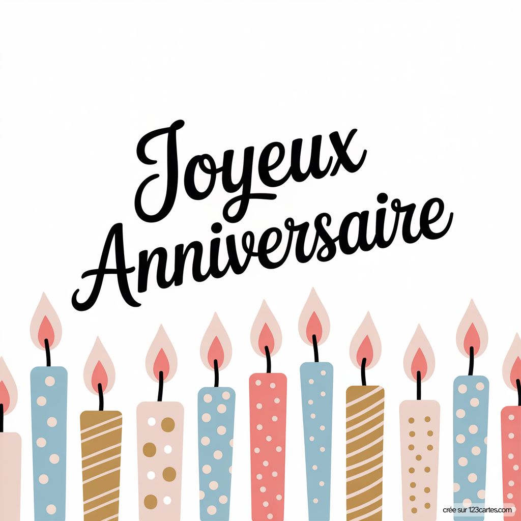 Carte Anniversaire Gratuite