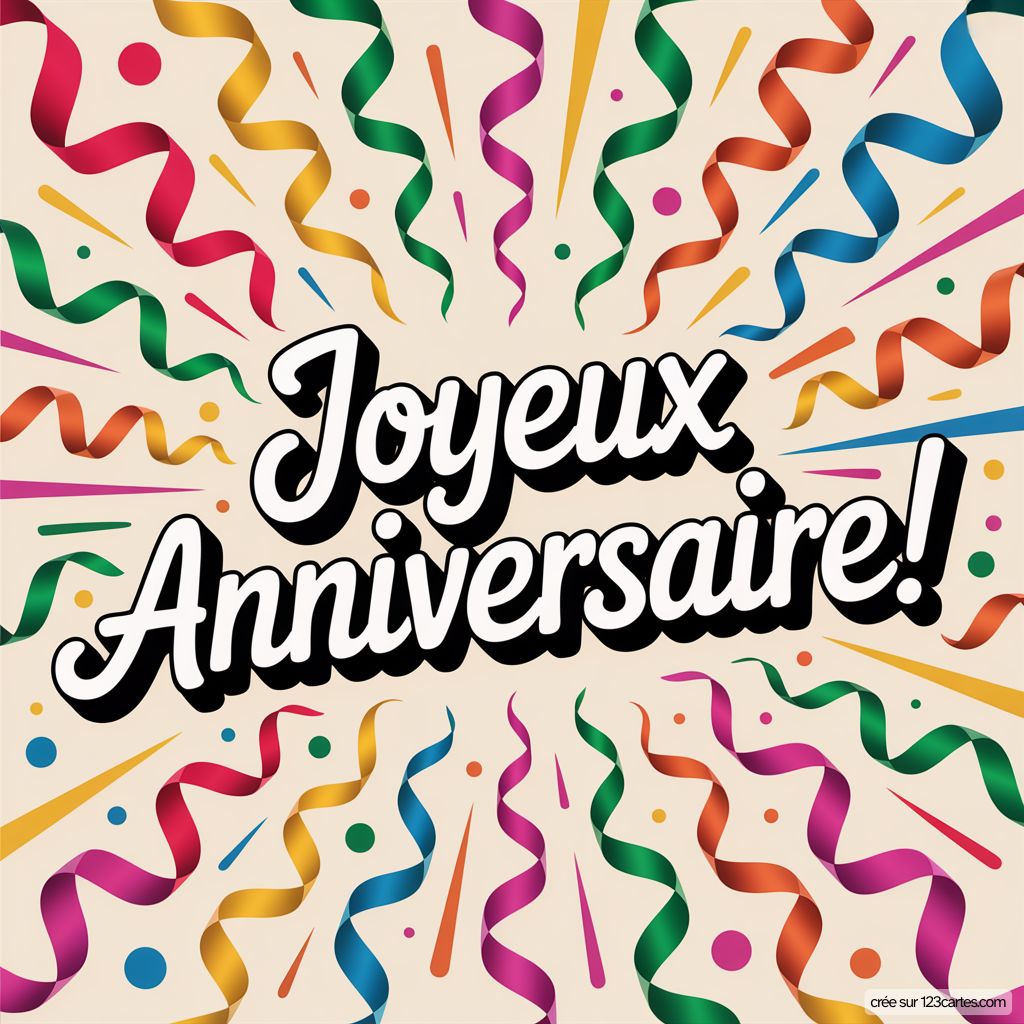 Cartes Anniversaire Gratuites