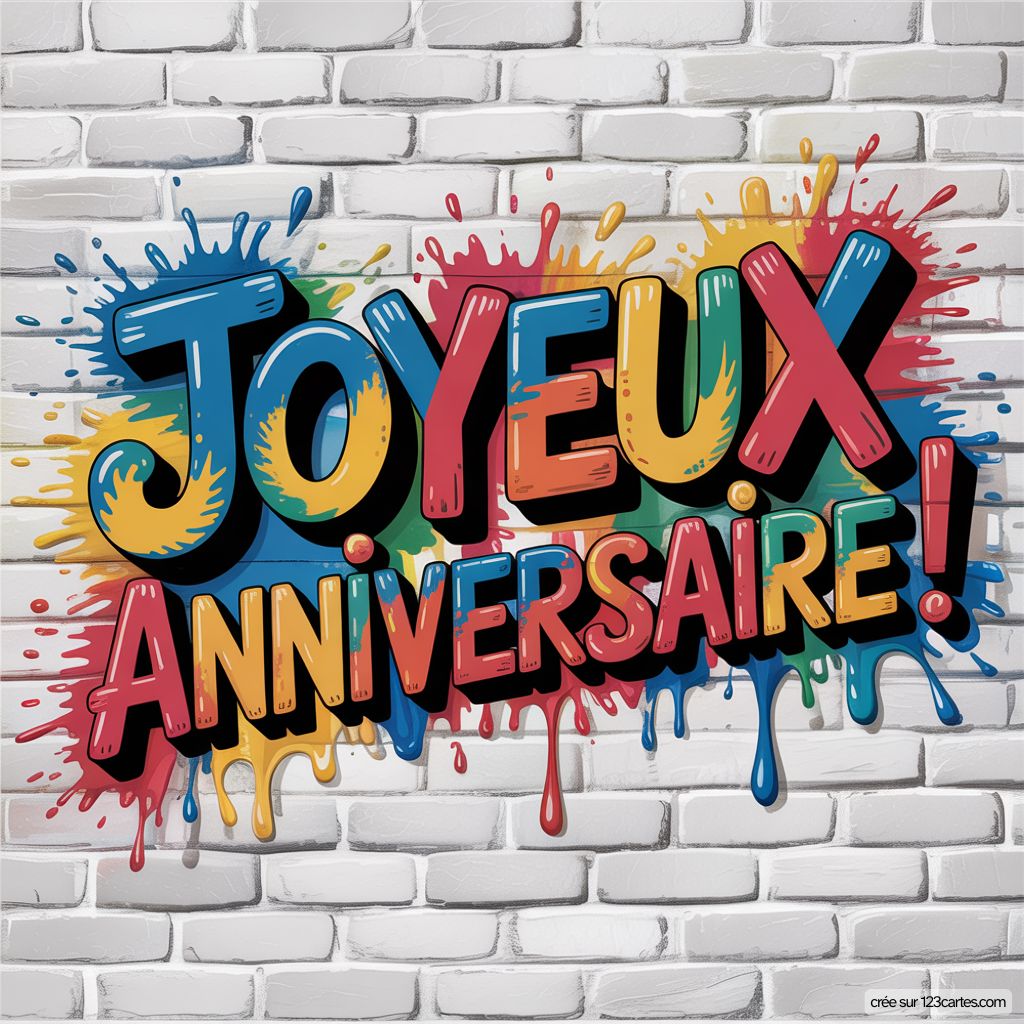 Joyeux Anniversaire Carte Virtuelle