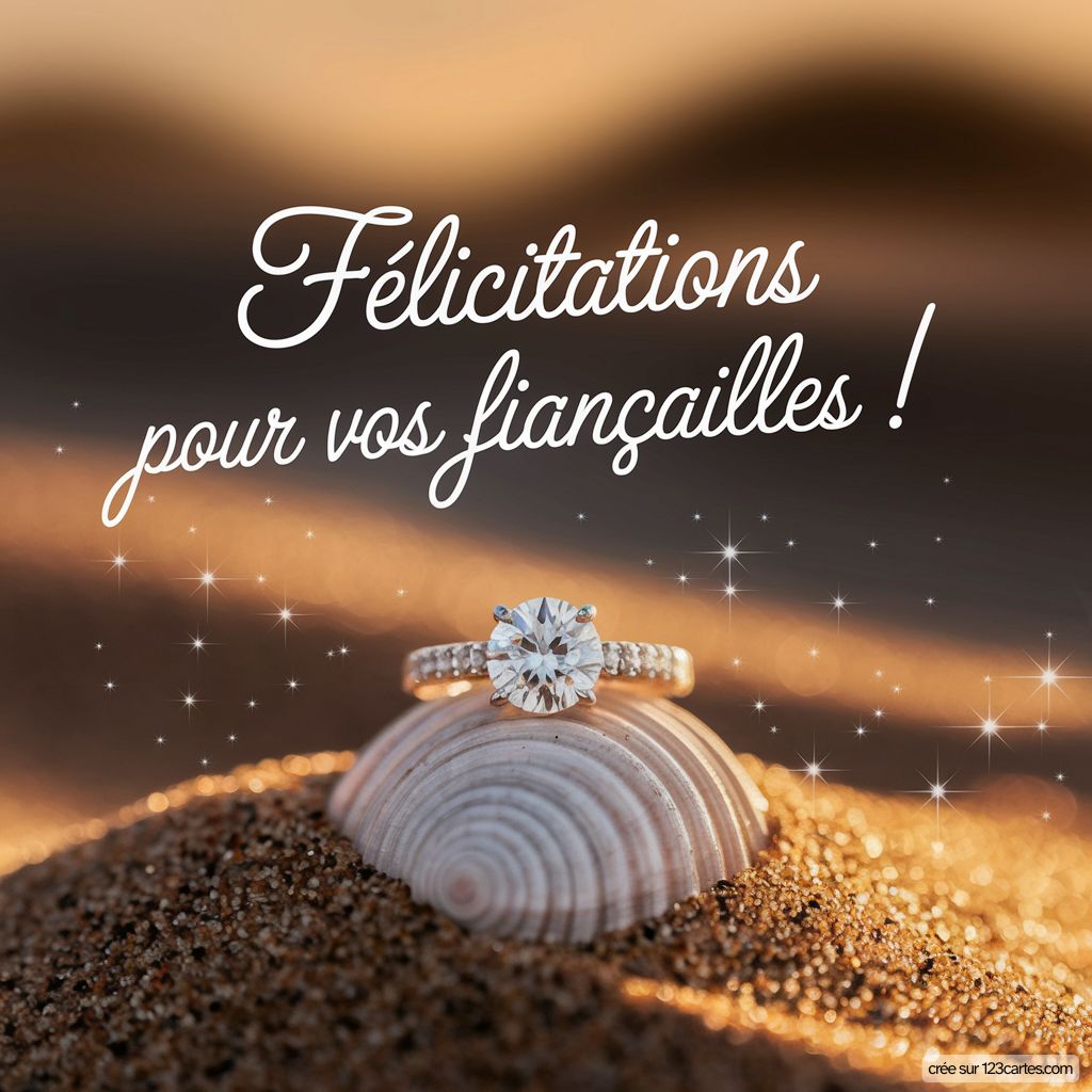 Felicitations Pour Fiancailles