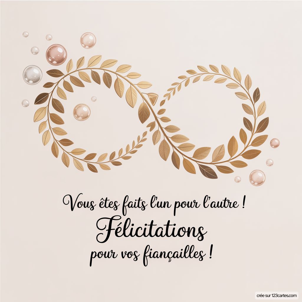 Feliciter Pour Des Fiancailles