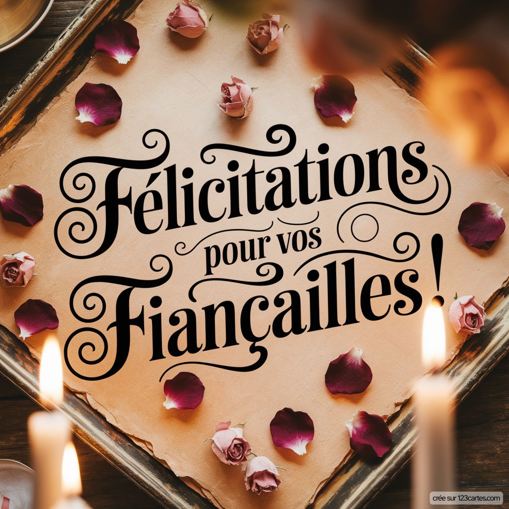 Sms Felicitations Fiancailles