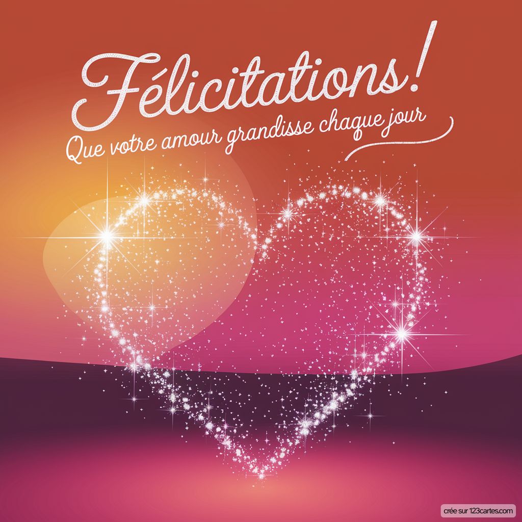 Beau Texte De Felicitations Pour Un Mariage