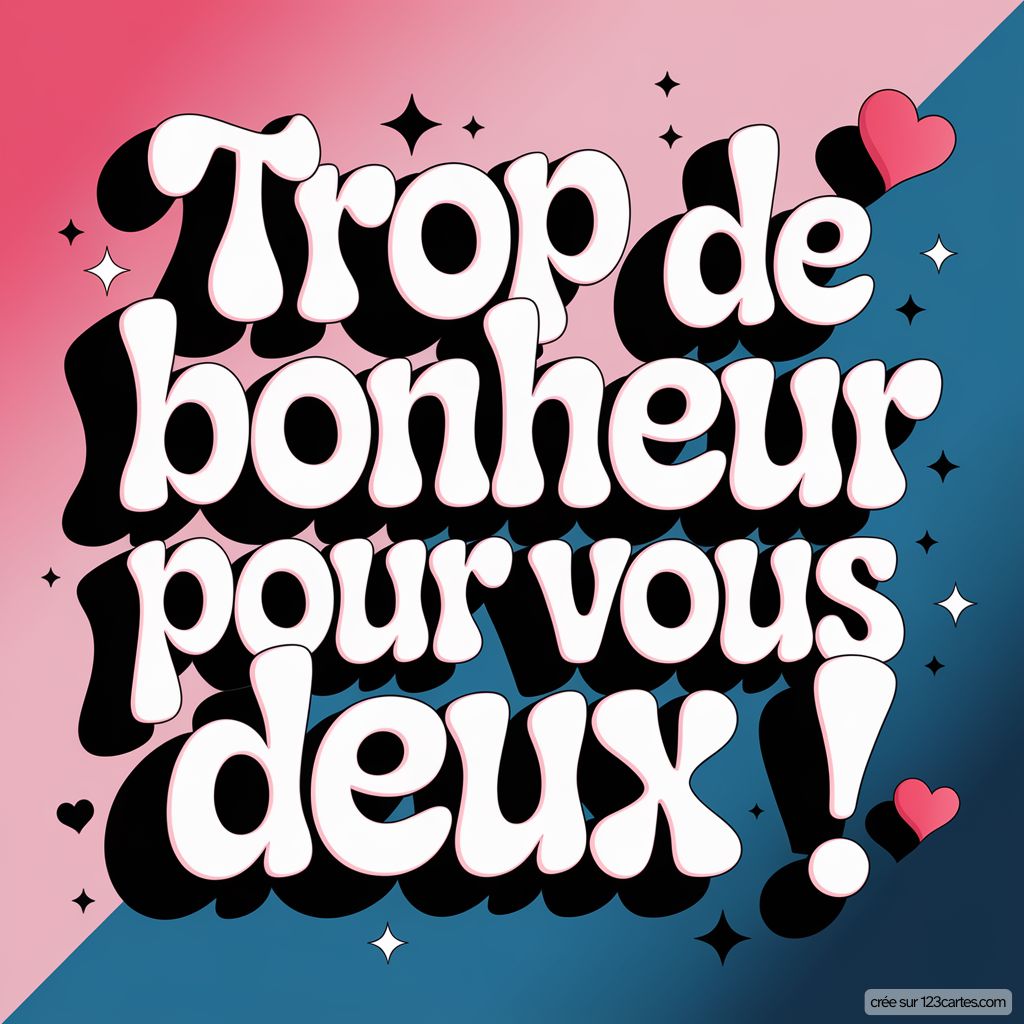 Carte Felicitations Mariage Originale