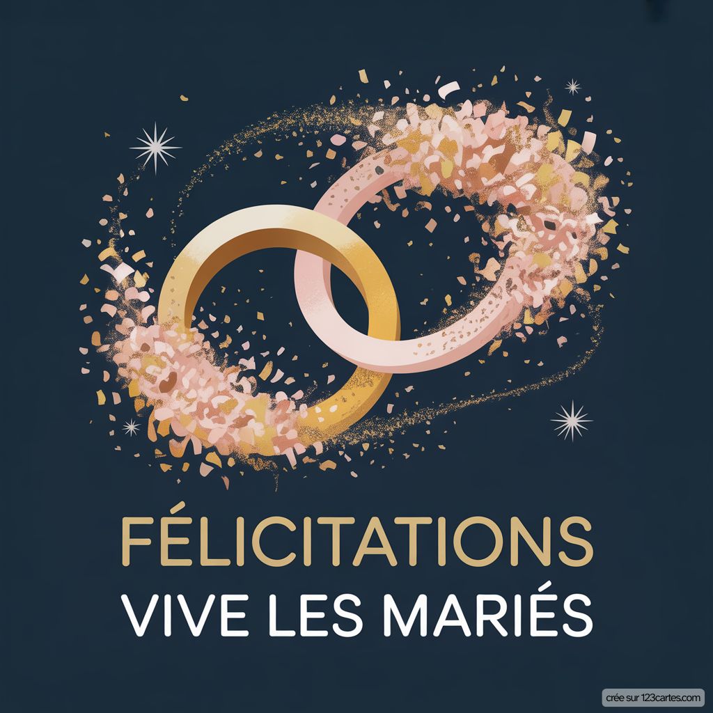 Carte Gratuite Felicitations Mariage