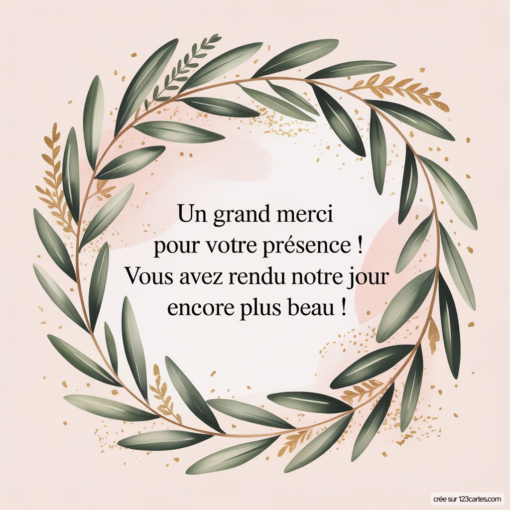 Envoyer Remerciement Mariage Invites