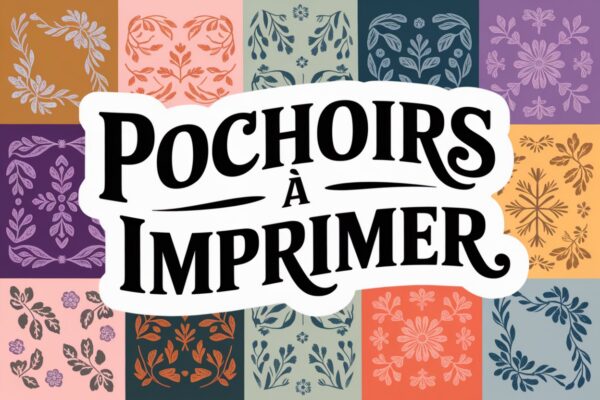 Pochoirs gratuits à télécharger imprimer