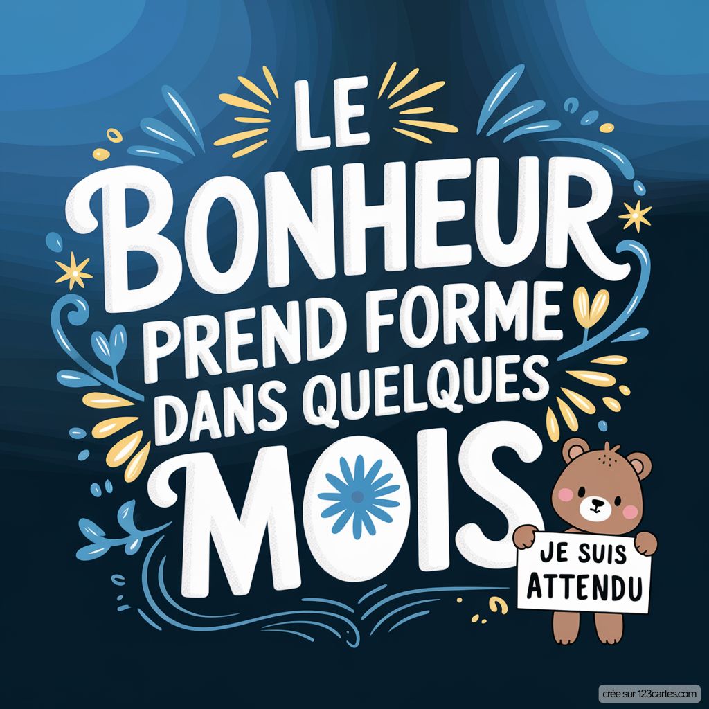 Annonce Grossesse Texte