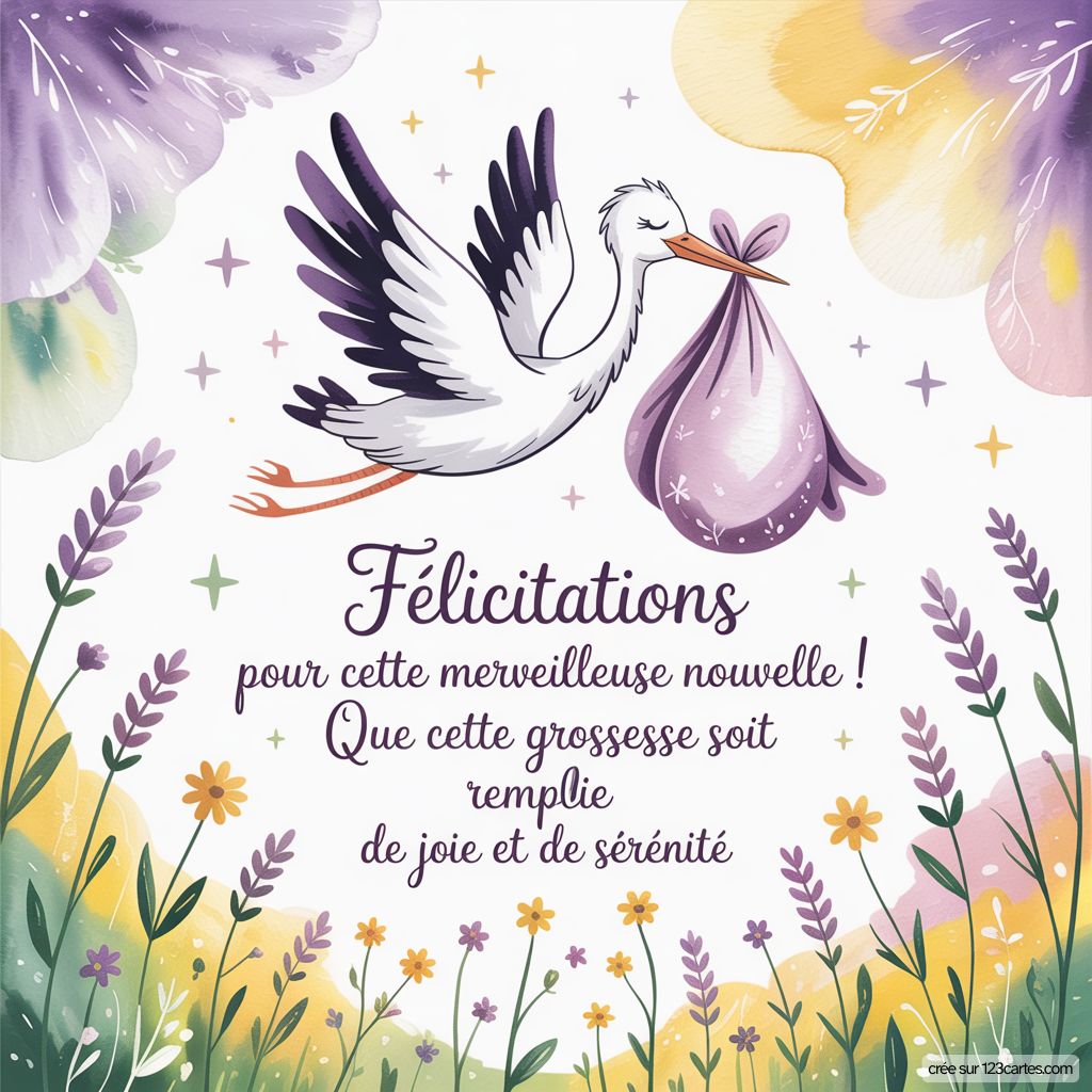 Felicitations Grossesse
