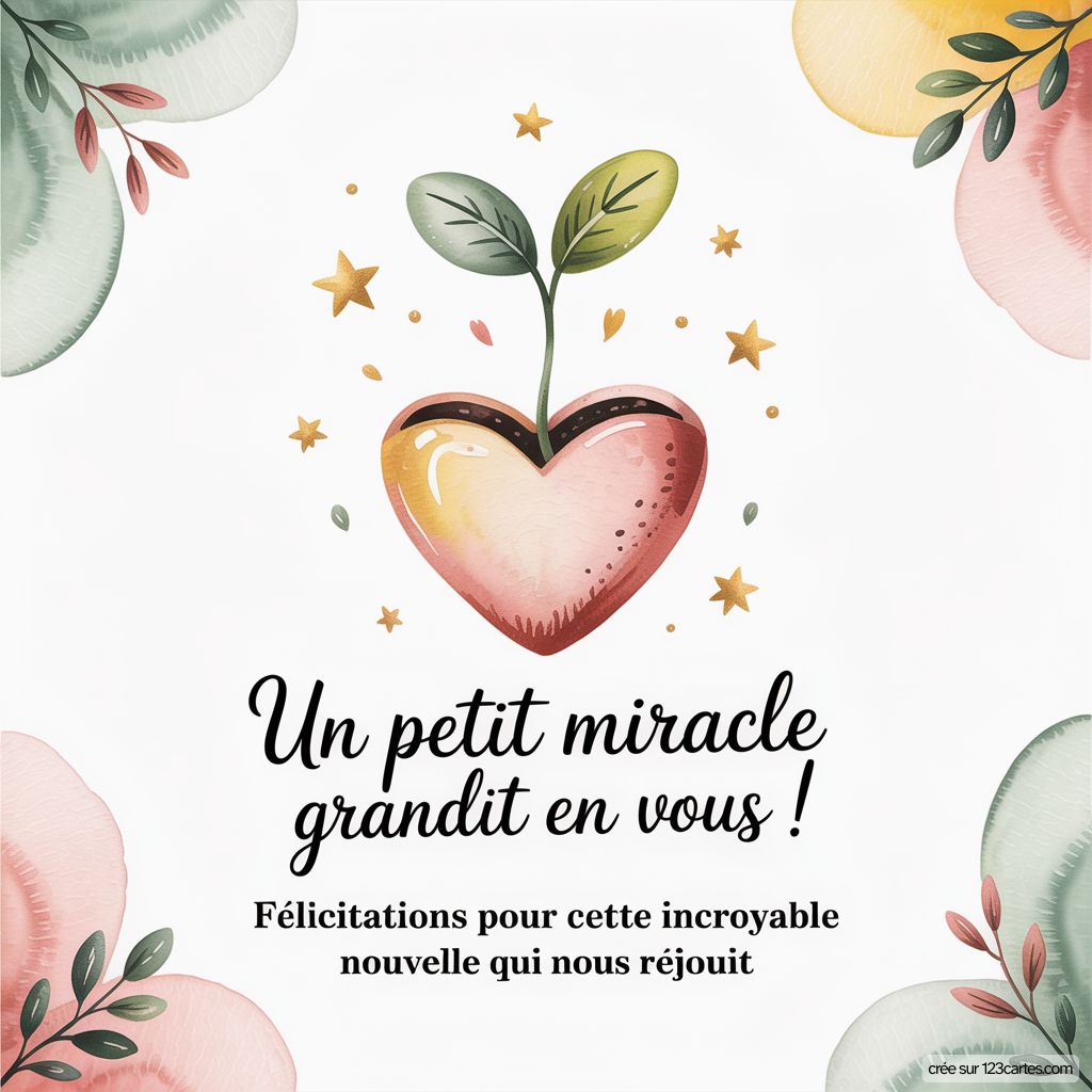 Joli Texte Felicitations Grossesse