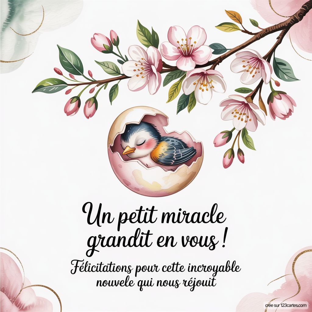 Petit Mot Pour Bebe A Venir