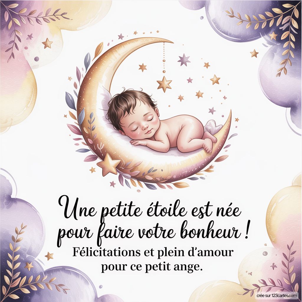 Felicitations Naissance