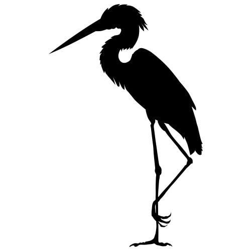 Silhouette cigogne