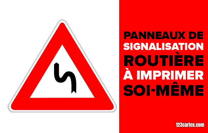 modèles de panneaux de signalisation à imprimer soi-même