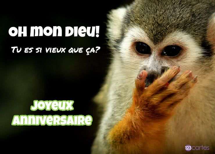 Tu Es Si Vieux Que Ca Carte Joyeux Anniversaire Virtuelle Gratuit 123cartes