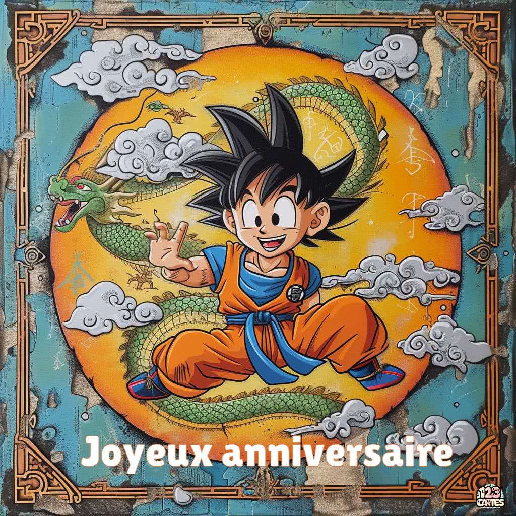 Anniversaire - Page 11 Dragon-ball-carte-anniversaire