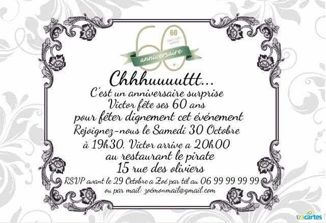 joli texte pour invitation anniversaire